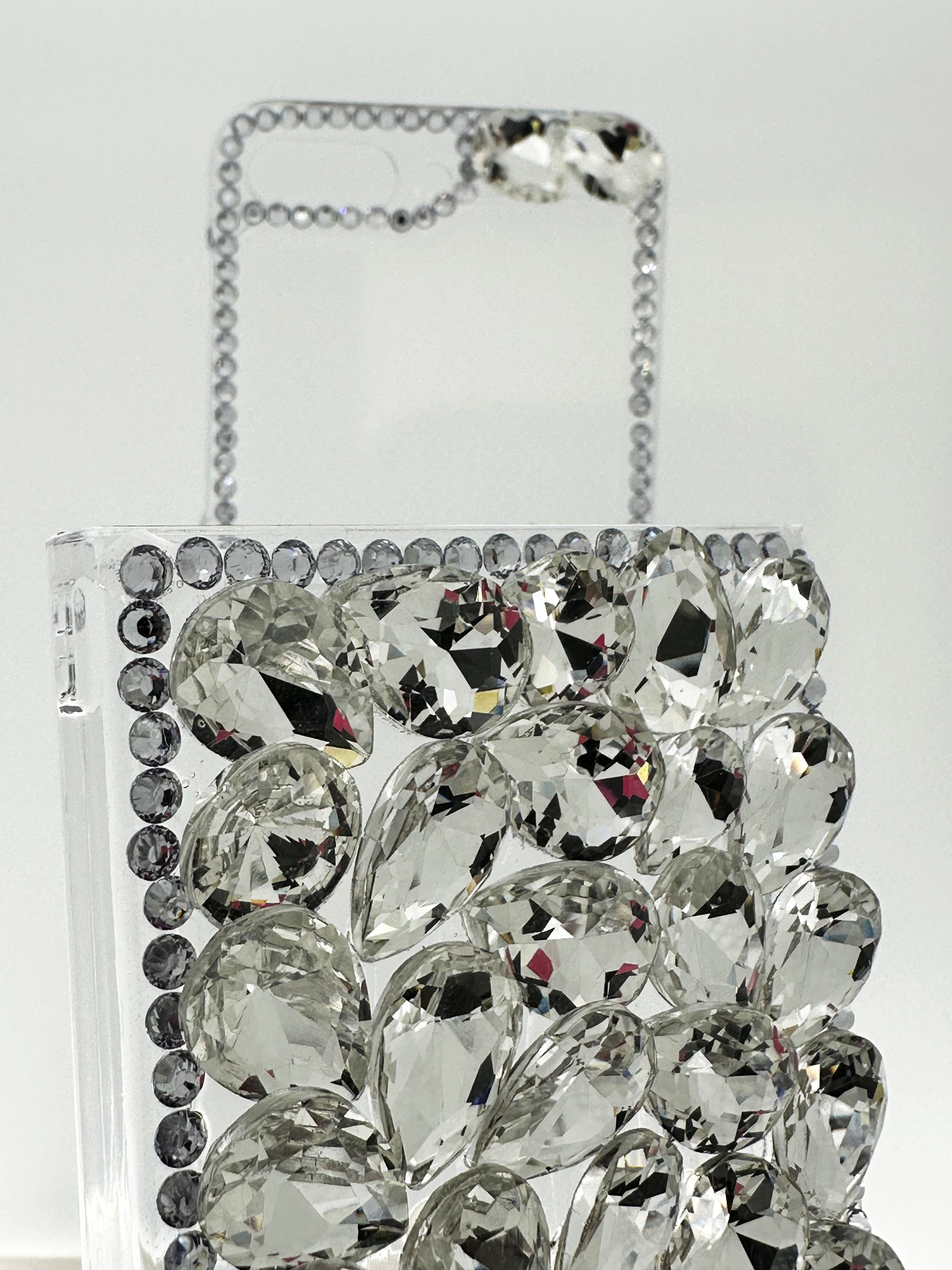 Cover cristalli bianca