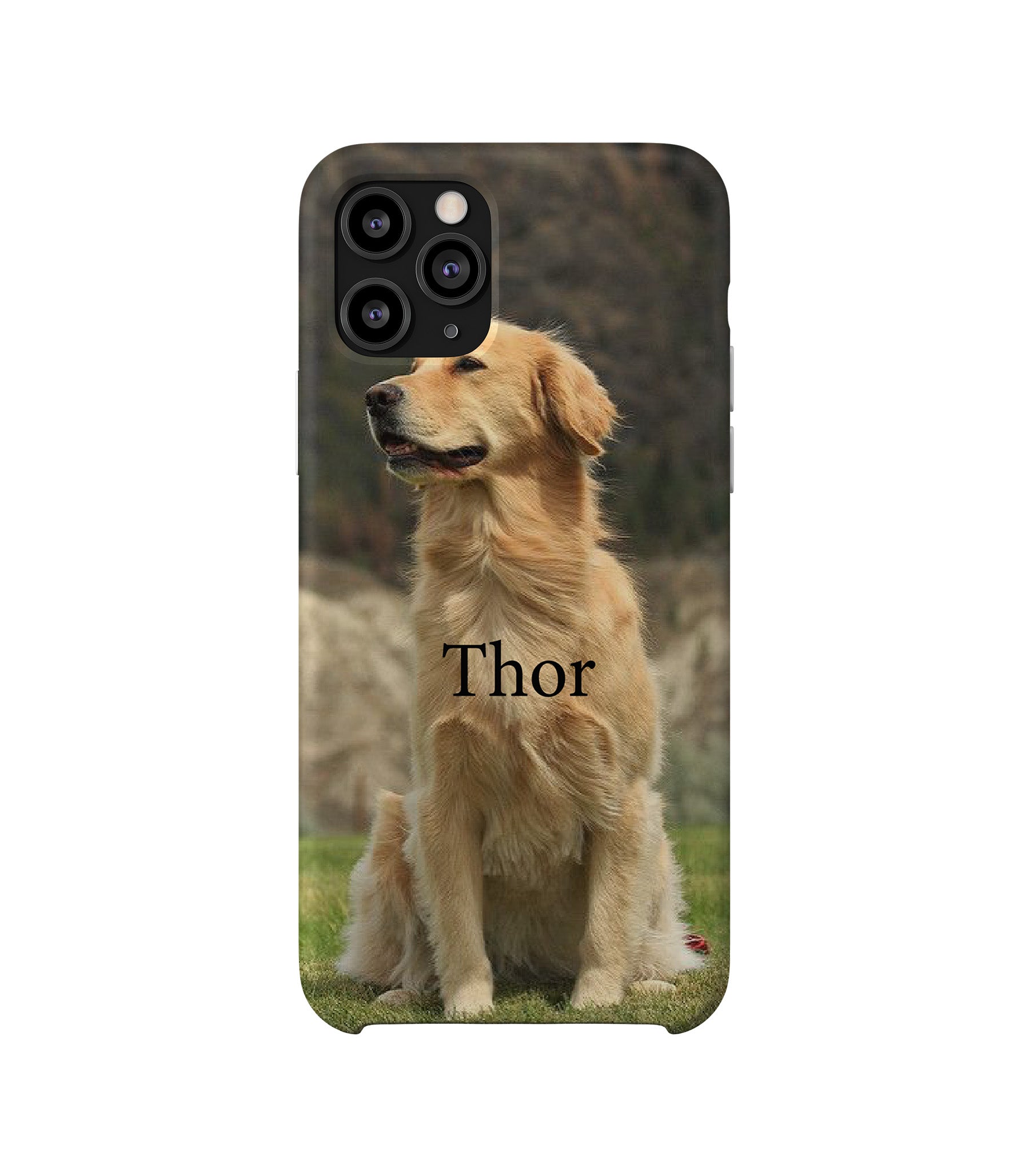 Cover Personalizzata per Smartphone - Foto Cane + Nome