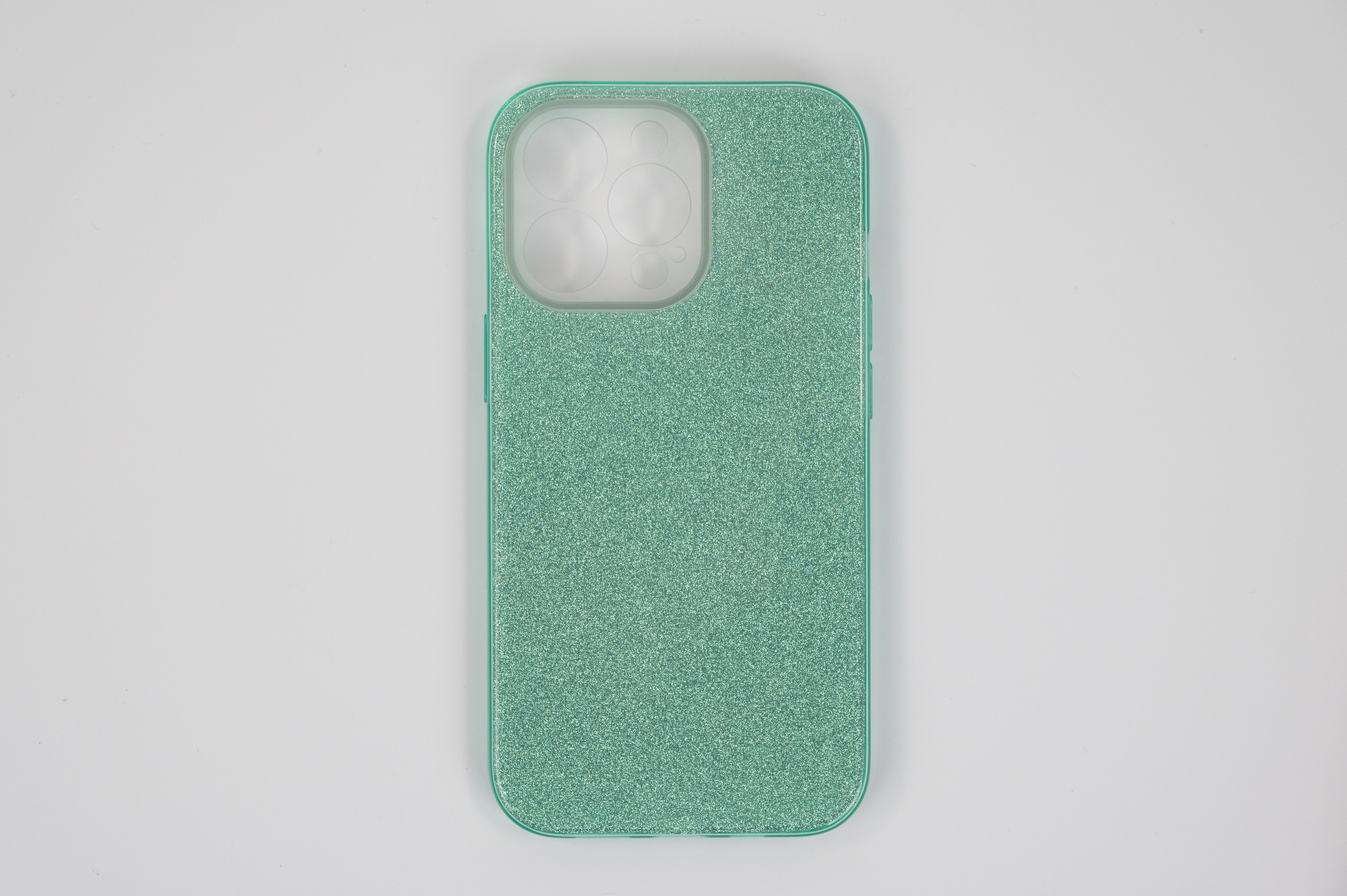 Cover Glitter Verde Acqua - Apple