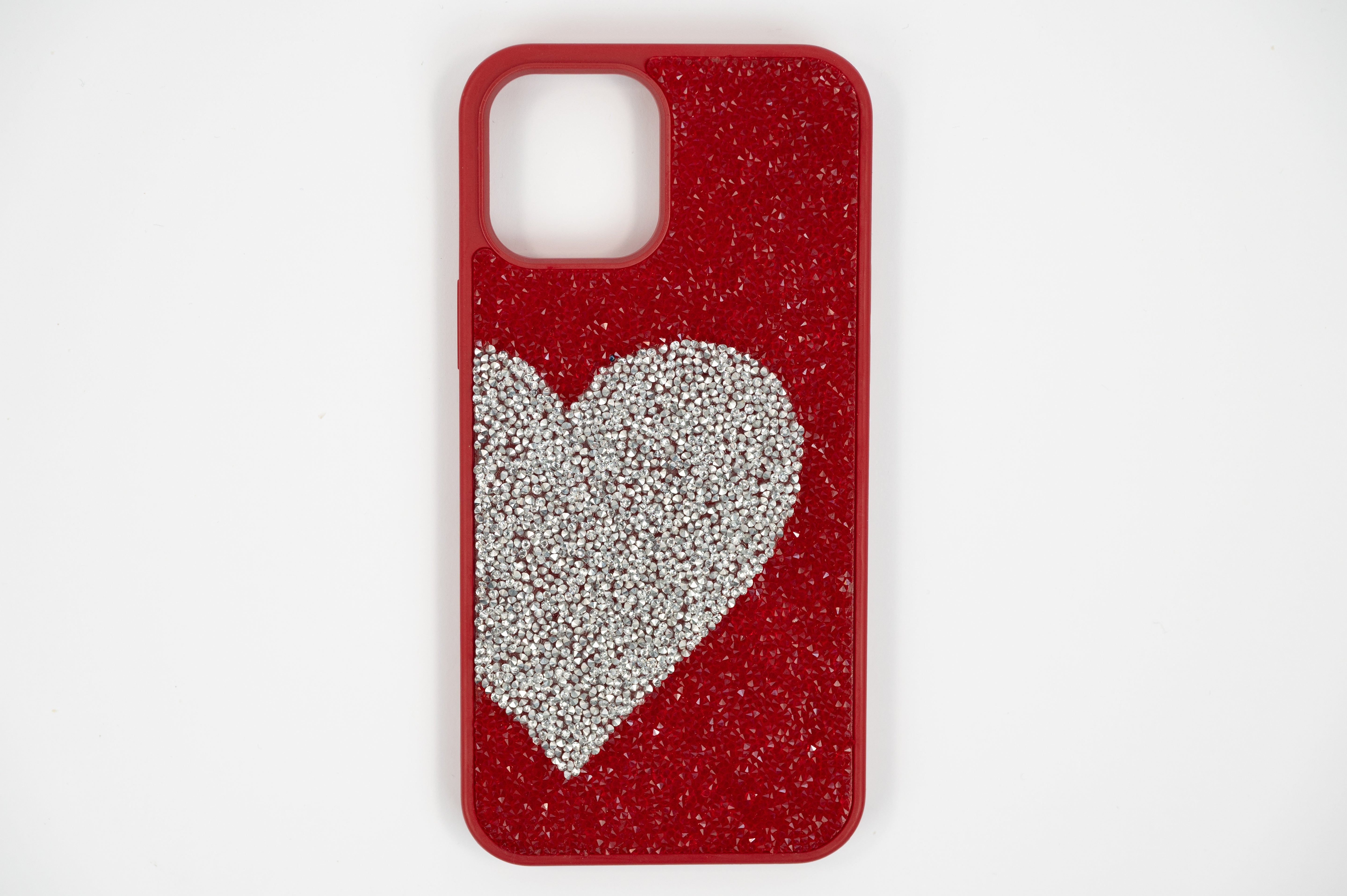 Cover Cristalli Cuore Bianco e Rosso