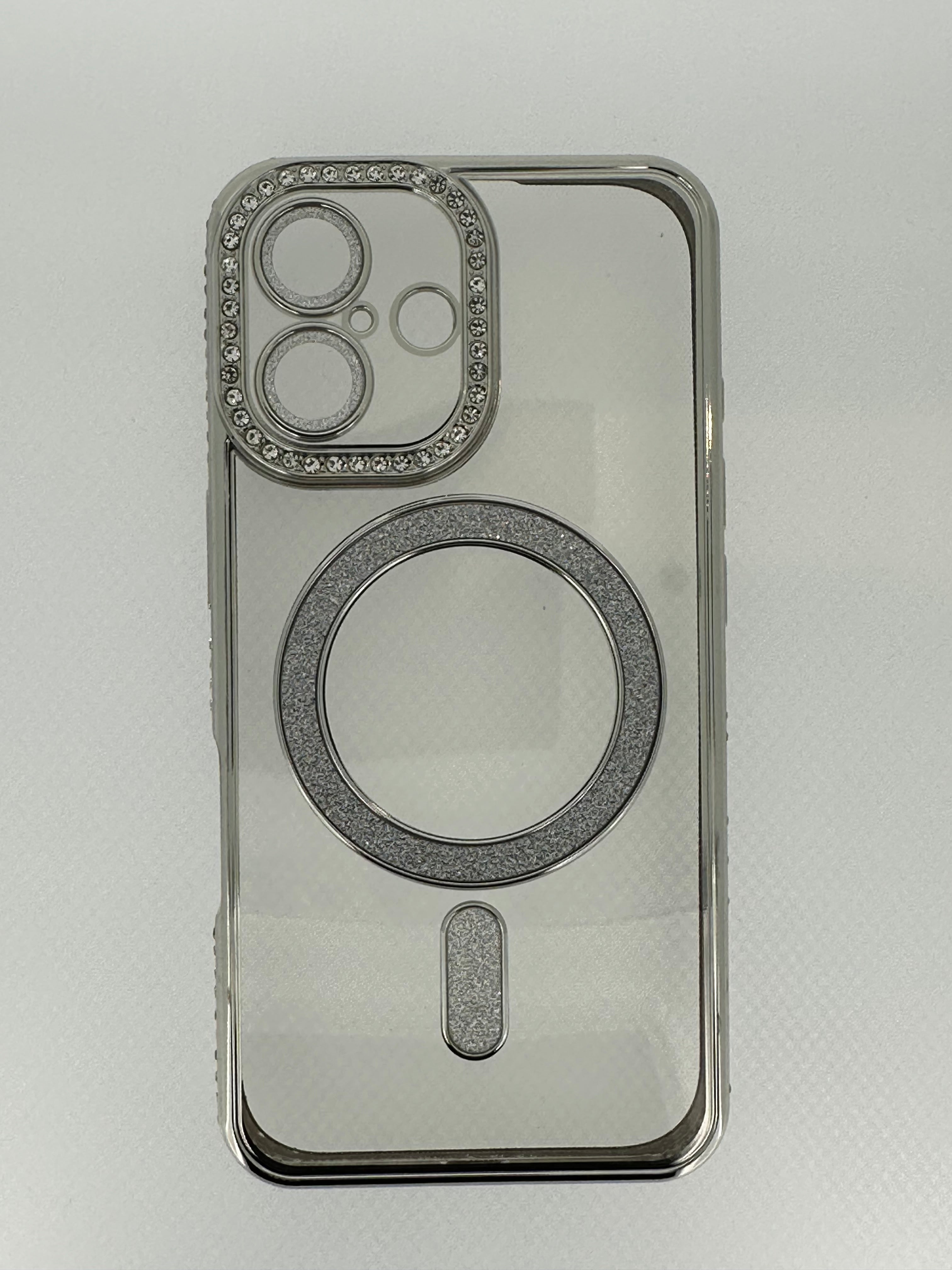 Cover MagSafe Glitter Silver