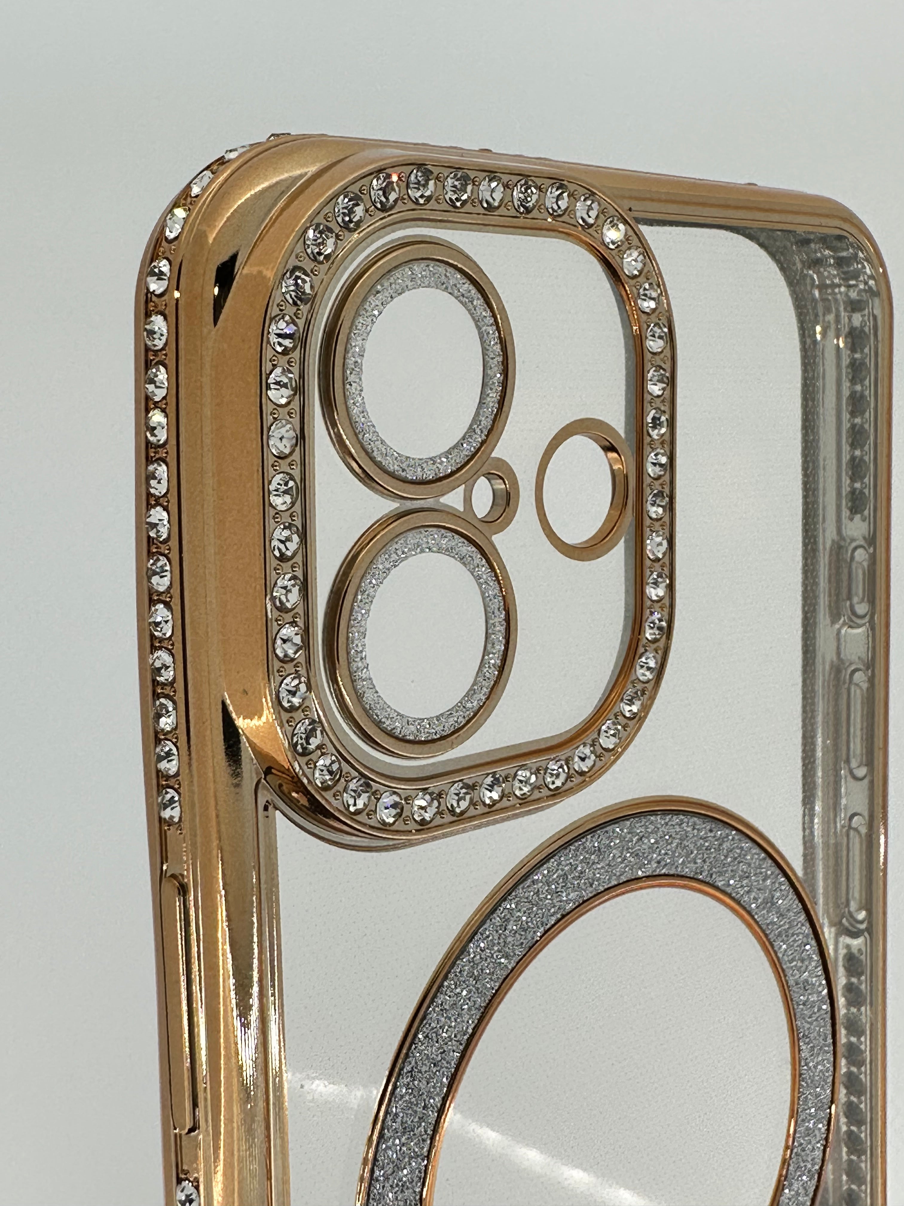 Cover MagSafe Glitter Gold