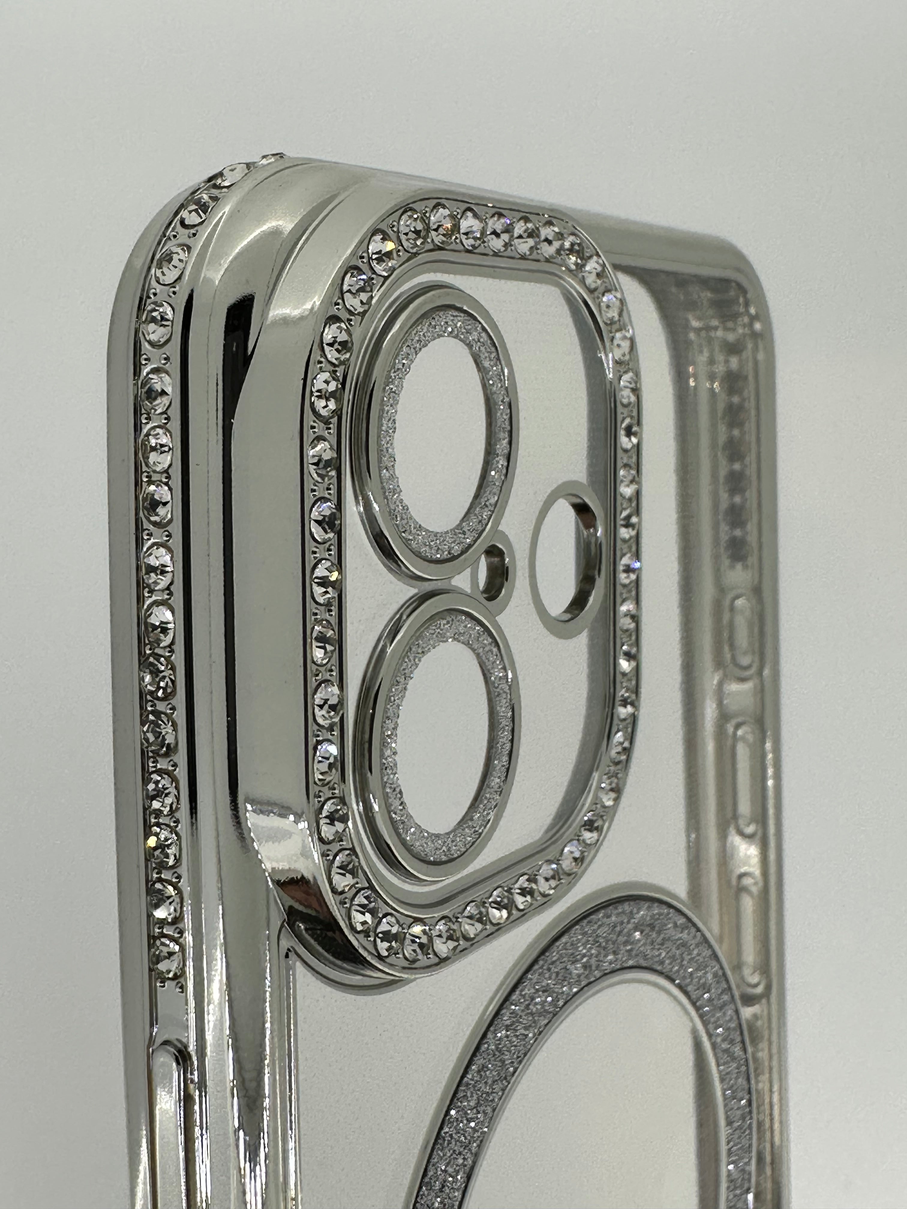 Cover MagSafe Glitter Silver