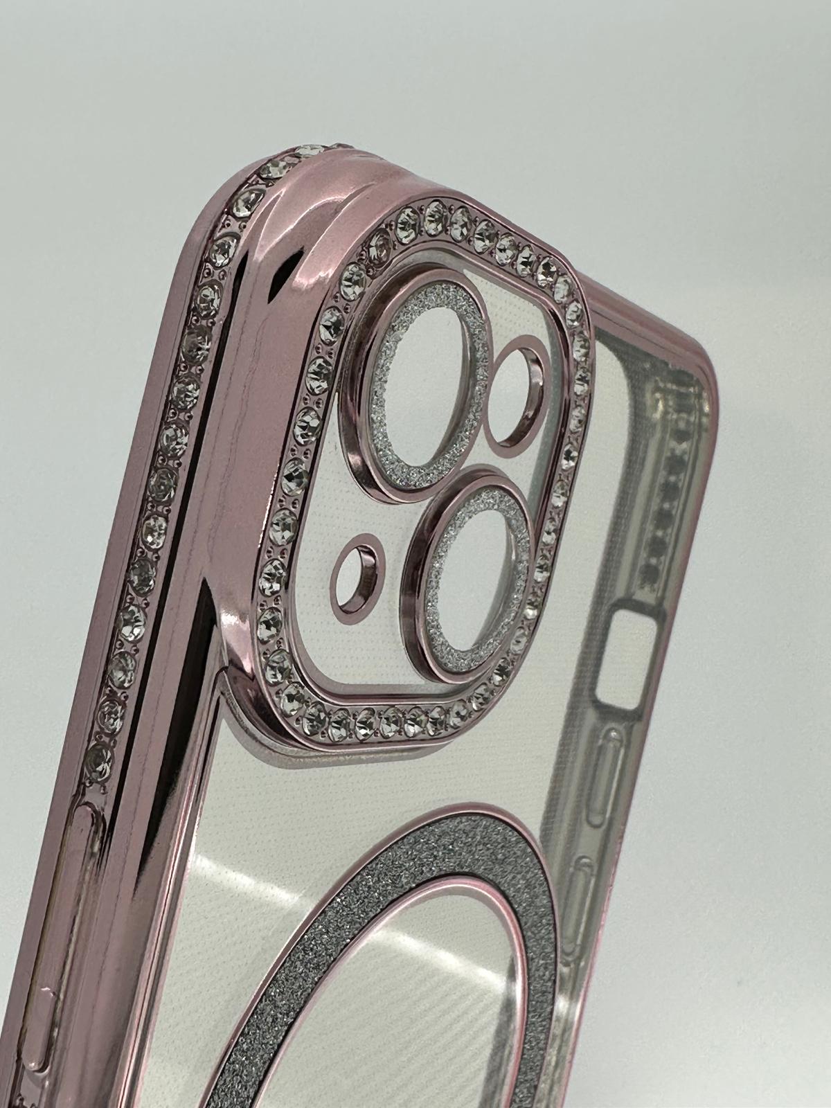 Cover MagSafe Glitter Pink