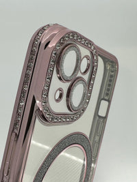 Cover MagSafe Glitter Pink