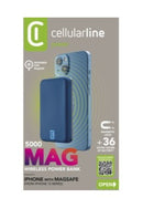 Power bank MagSafe blu