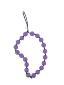 Bracciale porta telefono in perle lilla - Oppo