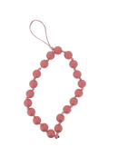 Bracciale porta telefono in perle rosa