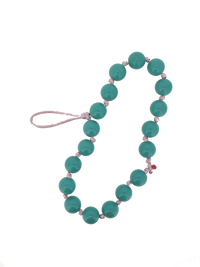 Bracciale porta telefono in perle tiffany - Samsung