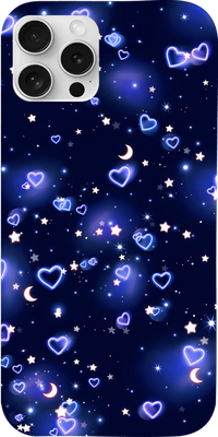 Cover cuori viola