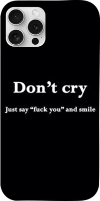 Cover don't cry
