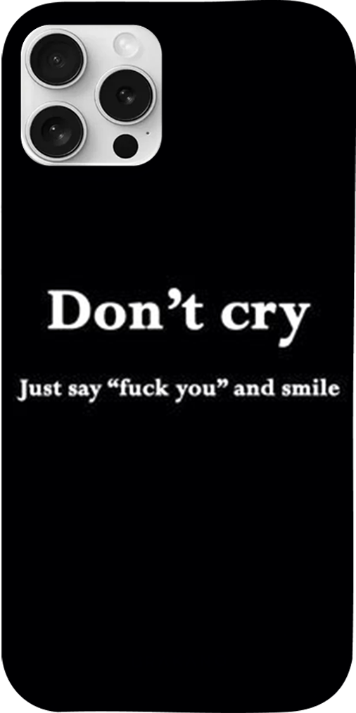 Cover don't cry