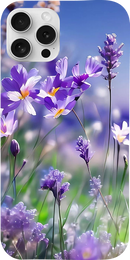 Cover fiori lilla - Oppo