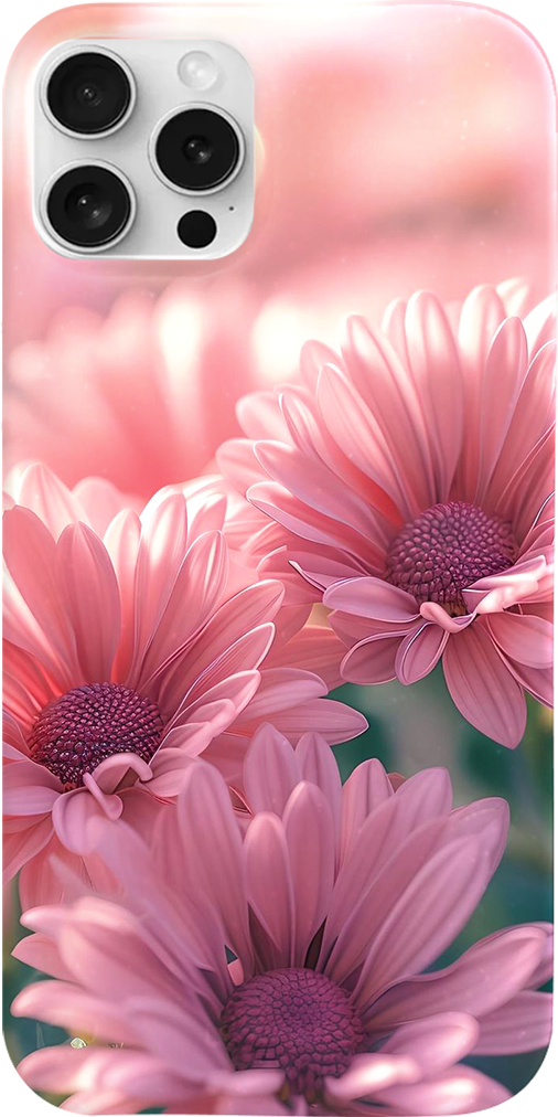 Cover gerbere rosa - Oppo