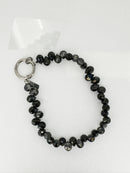 Bracciale porta telefono cristal nero