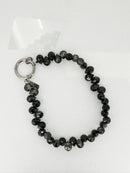 Bracciale porta telefono cristal nero - Huawei