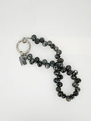 Bracciale porta telefono cristal nero