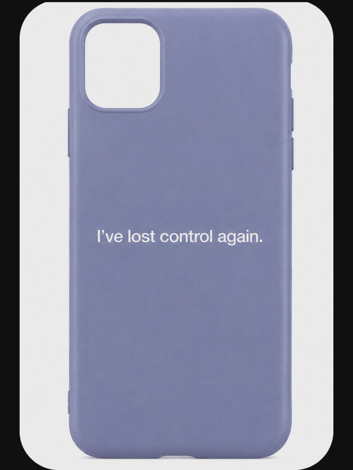 Cover “I’ve Lost Control Again”