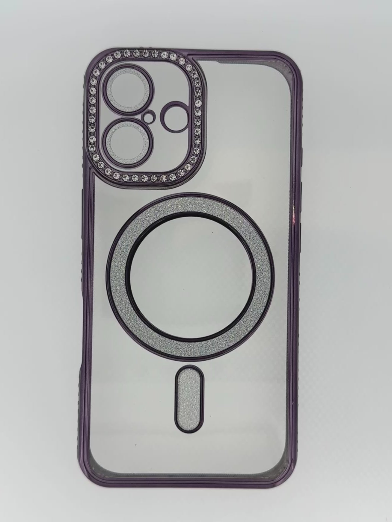 Cover MagSafe Glitter Purple