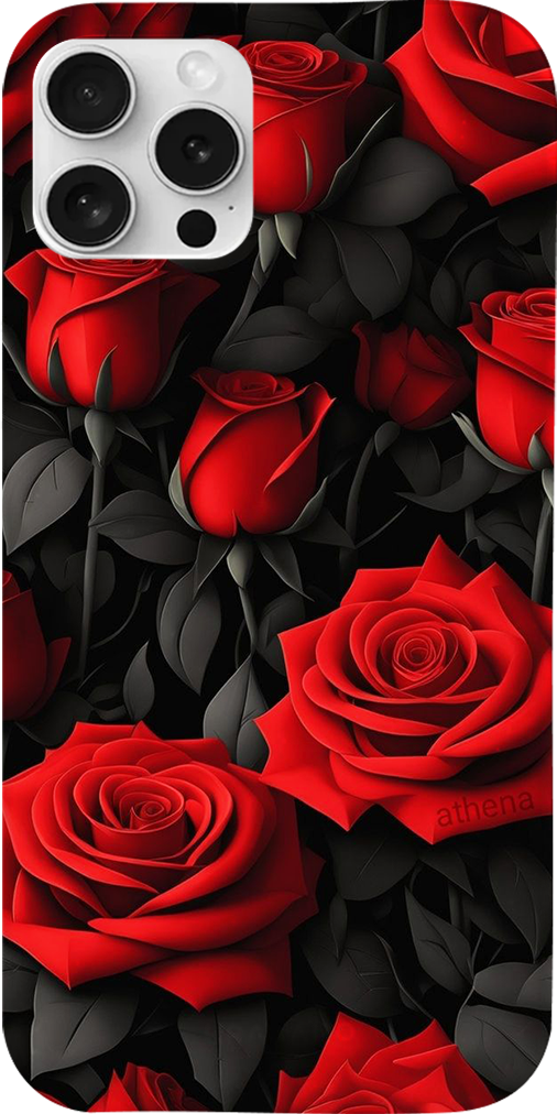 Cover rose rosse - Samsung