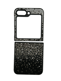 Cover cristalli bianca e nera