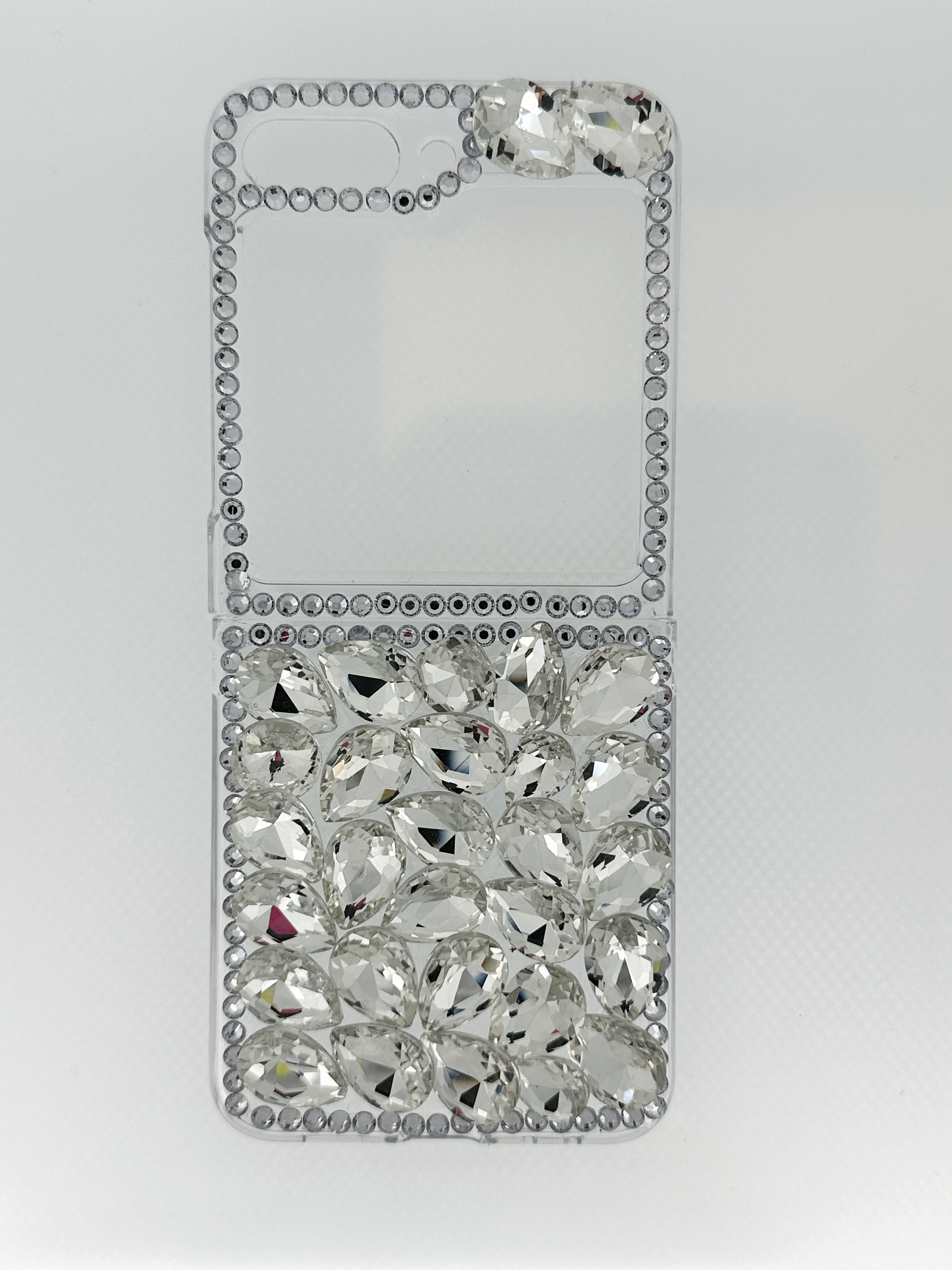 Cover cristalli bianca