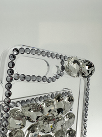 Cover cristalli bianca